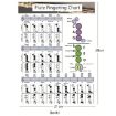 Small Coated Paper Flute Chord Fingering Practice Chart Staff - 3