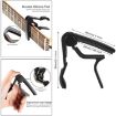 34 PCS Folk Wood Bass Guitar Tuning Clip Tuner Instrument Set - 5