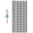 10 In 1 PCB Tungsten Steel Drill Bits, 2.1-3.0mm Miniature Carving Set - 6