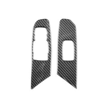Chevrolet Corvette C8 Lift Button Sticker Set Black - 2pcs LHD - 1