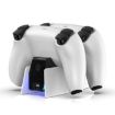 HONCAM Dual Dock Charger for PS5 Gamepad - Black - 5