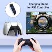 HONCAM Dual Dock Charger for PS5 Gamepad - Black - 6