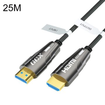 25m HDMI 2.0 Male to Male 4K HD Active Optical Cable - 1