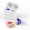 Rechargeable GM-915 CIC Hearing Aids Type-C Port Sound Amplifier (Red Blue) - 1