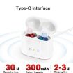 Rechargeable GM-915 CIC Hearing Aids Type-C Port Sound Amplifier (Red Blue) - 4