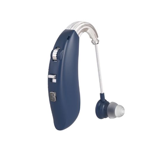 Rechargeable GM-301 Hearing Aid Sound Amplifier, No Bluetooth, Blue - 1