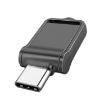 64GB USB 2.0 & Type-C Dual-purpose High Speed Mini U Disk (Black) - 1