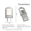 64GB USB 2.0 & Type-C Dual-purpose High Speed Mini U Disk (Silver) - 3