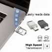 64GB USB 2.0 & Type-C Dual-purpose High Speed Mini U Disk (Silver) - 6