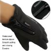 HUNTRANGE A022 Waterproof Touch Screen Riding Gloves, Size M, Black - 2