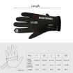 HUNTRANGE A022 XXL Black Waterproof Touch Screen Riding Gloves - 6
