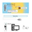 WII/WII U/PC Simulator USB Infrared Ray Inductor - 2.2m Wire Length - 3