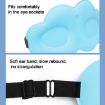 Green 3D Cloud Eye Mask - Ice Silk Memory Foam Sleep Comfort Mask - 5