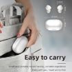 GM-902 Wireless Magnetic Charging Hearing Aids for Elderly (Red/Blue+Black) - 3