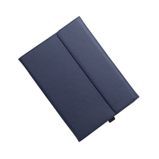Microsoft Surface Pro 8 Tablet Case - Microfiber Lambskin Texture Blue - 1