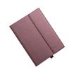 Microsoft Surface Pro 8 Tablet Case - Red Microfiber Lambskin Texture Holder - 1