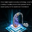 Digital Hearing Aid Sound Amplifier EN-T201A for Elderly - Black - 5