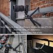 PGYTECH Black Camera Mobile Phone Tripod - Desktop Pan Tilt Handheld - 8
