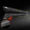 BMW 8 Series G14 2019-2022 Rear Fender Stickers 2pcs Set Black - 4