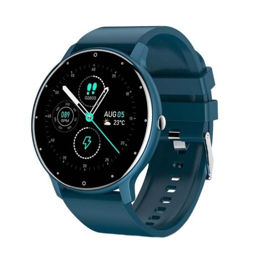 Smart Calling Watch - Heart Rate, Blood Oxygen, Blood Pressure Monitor, Blue - 1
