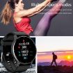 Smart Calling Watch - Heart Rate, Blood Oxygen, Blood Pressure Monitor, Blue - 5