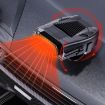 12V Car Heater Defrost Snow Defogger, Black Heater - 1