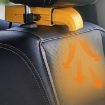 12V Car Heater Defrost Defogger, Yellow Dual Use - 1