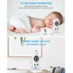 UU24 2.4" Wireless Baby Monitor Camera with Temp & 2-Way Audio VOX - 3