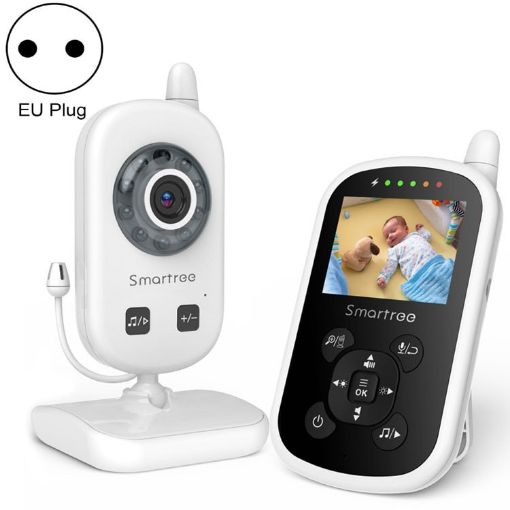 UU24 2.4" Wireless Baby Monitor Camera with Temp & 2-Way Audio VOX EU Plug - 1
