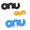 10pcs Blue Aluminum Alloy S-shaped Umbrella Rope Buckle for Outdoors - 2