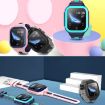 DF70 1.4" 4G GPS WiFi LBS Kids Calling Watch with SOS - Black - 7