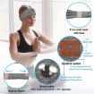 Bluetooth Headband Headphones Sleep Mask for Side Sleepers - Hemp Gray - 4