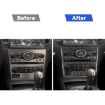 Infiniti G35/G37/G25/Q60 Console CD AC Switch Panel Sticker Black - 5