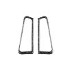 Infiniti G35/G37/G25/Q60 Defogger Air Outlet Sticker Set (Black) - 1