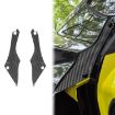 Chevrolet Corvette C8 Rear Door Inner Frame Sticker Set - Black (2pcs) - 2