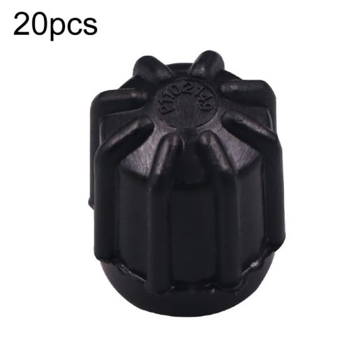 20pcs Small Car AC Dustproof Plastic Valve Leakproof Caps - 1