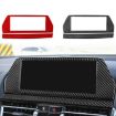BMW 8 Series G14 RHD Navigation Screen Frame Sticker Red 2019-2024 - 2