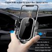 Mirror Black Car Air Outlet Hook Mobile Phone Holder for Navigation - 4