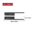 Chevrolet Corvette C8 Car Door Lock Switch Sticker Set - Black (2pcs) - 3