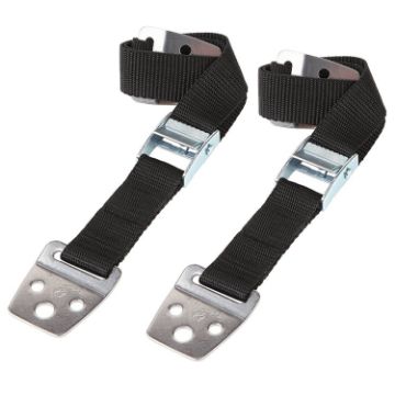 TV & Furniture Anti Tip Straps - Baby Safety Lock, 2pcs, Silver, 2.5x80cm - 1