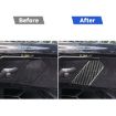 Chevrolet Corvette C8 Trailer Hook Sticker Set - 2pcs Black - 5