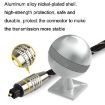 EMK HB/A6.0 SPDIF Digital Audio Optical Fiber Cable 10m (Black White) - 5