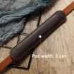 Cowhide Leather Camera Strap - Outdoor Photography Neck Strap (Coffee) - 5