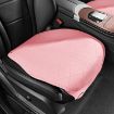 Pink Flip-fur Car Cushion - Breathable Ventilation for All Seasons - 1