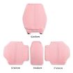 Pink Flip-fur Car Cushion - Breathable Ventilation for All Seasons - 2
