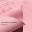 Red Flip-fur Car Cushion - Breathable Ventilation for All Seasons - 5
