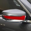 BMW 8 Series G14 2019-2024 RHD Rearview Mirror Anti-scratch Stickers Red - 7