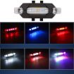Motorcycle Bicycle Charging Strobe Warning Tail Light (Color Light) - 2