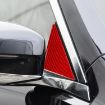 BMW 8 Series G14 A-pillar Stickers 2019-2024 Red 2pcs Set - 7