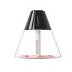 Black Desktop Mini Volcano Humidifier & Air Purifier for Home - 1